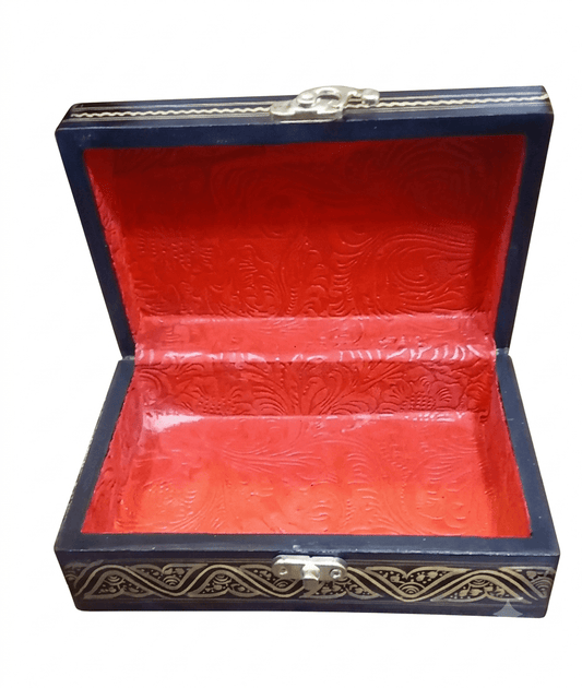 Artisan Handcrafted Decorative Wooden Jewelry Box - My Store