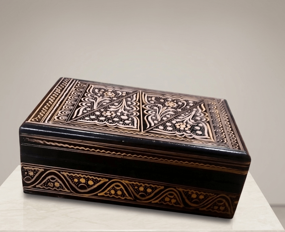 Artisan Handcrafted Decorative Wooden Jewelry Box - My Store